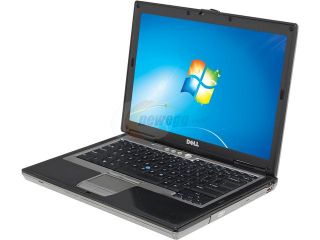 Refurbished: DELL Notebook (B Grade: Scratch And Dent) Latitude D620 (NBDED62M18MEBCG) Intel Core 2 Duo 1.80 GHz 2 GB Memory 60 GB HDD 14.1" Windows 7 Home Premium