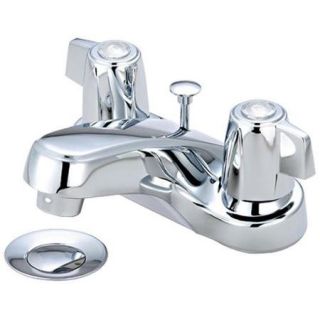 Olympia Series L 7290 Elite Two Mini Blade Handle Lavatory Faucet with 50/50 Pop Up Drain Assembly