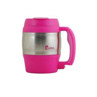 Bubba 52 oz. (1.5 l) Insulated Double Walled BPA Free Mug with Stainless Steel Band 320 Pink