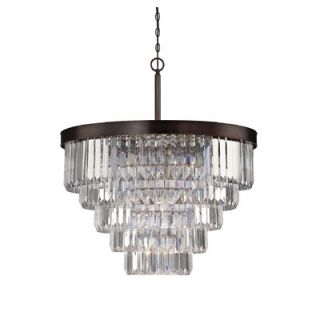 Savoy House Tierney 9 Light Crystal Chandelier