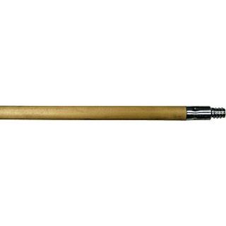 Anchor Brand 102 5HDLEMT 60 Lacquered Hardwood Broom Handle with Threaded Metal Tip