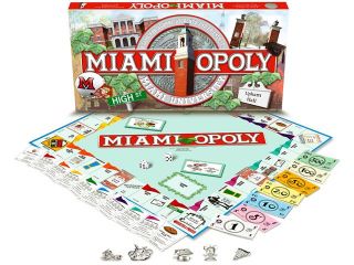 MIAMIOPOLY   Miami of Ohio Redhawks Board Game