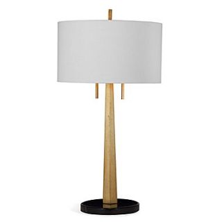 Bassett Mirror Justine 34 H Table Lamp with Drum Shade