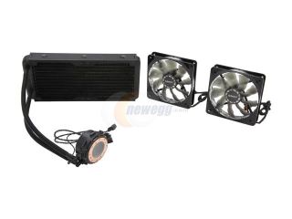 Enermax ECL240 240mm All in One Liquid CPU Cooler with 3 PWM Fan Modes and Dual Fans