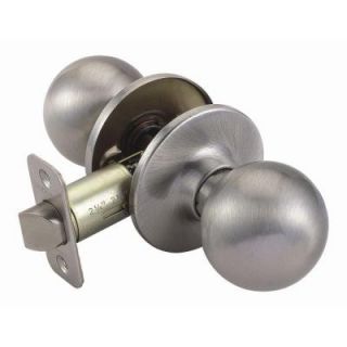 Design House Ball Satin Nickel Passage Knob 781872