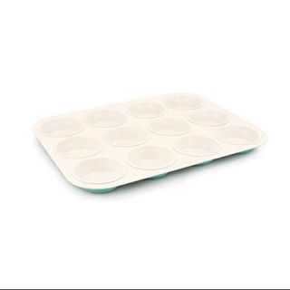 GreenLife 12 Cup Non Stick Ceramic Muffin Pan