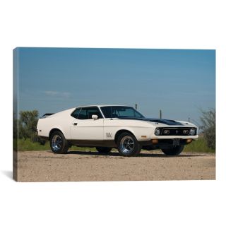 Cars and Motorcycles 1971 Ford Mustang Mach I Photographic Print on