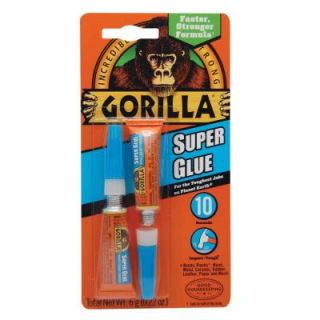 Gorilla Super Glue Tubes (12 Pack) 7800107