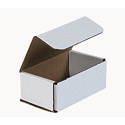 Brand White Corrugated Mailers 5 x 3 x 2  Pack Of 50