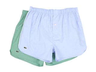 Lacoste Authentics Woven Boxer 2 Pack Chambray