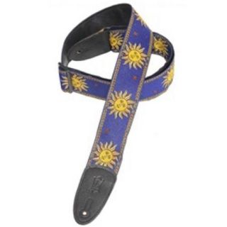 Levy's MPJG SUN 2" Sun Tapestry Guitar Strap (Blue)