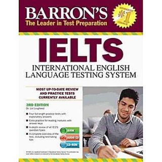 Barrons IELTS with Audio CDs Dr. Lin Lougheed Paperback