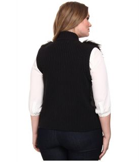 MICHAEL Michael Kors Plus Size Fur Toggle Vest