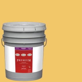 Glidden Premium 5 gal. #HDGY40 Sunshower Eggshell Latex Interior Paint with Primer HDGY40P 05E