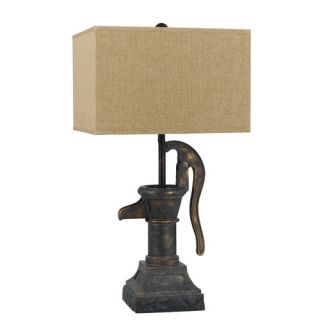 29 H Table Lamp with Rectangular Shade