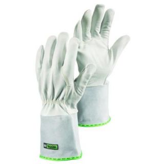 Hestra JOB Sun Size 11 XX Large Mig / Tig Welding Glove With Flexible Goatskin 4 in. Cowhide Gauntlet in Grey 73750 11
