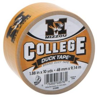 Duck College 1 7/8 in. x 30 ft. University of Missouri Duct Tape (6 Pack) 240286
