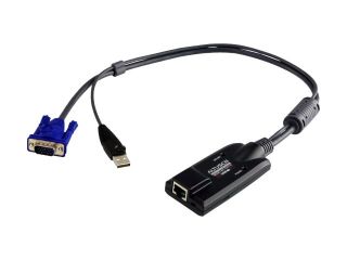 ATEN KA7170 KVM / USB extender  RJ 45 Female Network, Type A Male USB, HD 15 Male VGA   KA7170