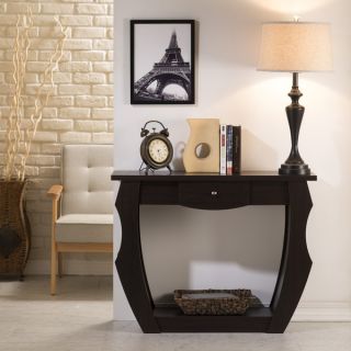 Furniture of America Caveline Unique Cut Out Console Table