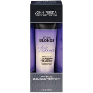 John Frieda Sheer Blonde Colour Correct Anti Brassy Cleansing Treatment, 4 fl oz