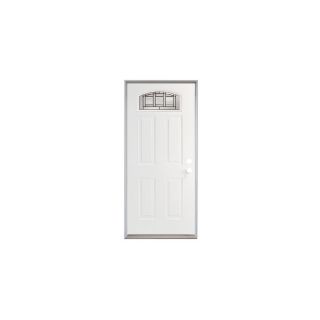 ReliaBilt Fiberglass Prehung Entry Door (Common: 36 in x 80 in; Actual: 37.5 in x 81.75 in)