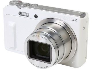 Panasonic DMC ZS45W White 16.0 MP 20X Optical Zoom Digital Camera