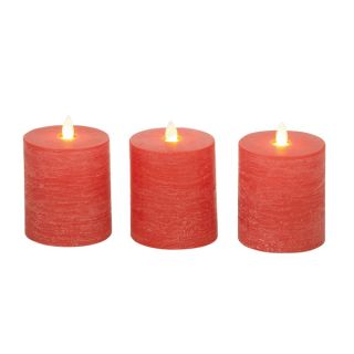 Classy Flameless Candle with Remote (Set of 3)   17288895  