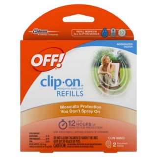 OFF! Clip On Mosquito Repellent Refill, 2 count, 0.0032 Ounces