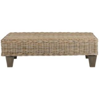 Safavieh Leary Bench in Natural Unfinished FOX6528A