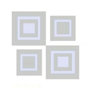 Make Em Move Window Alert UV Modern Square Decal (4 Pack) WA 004