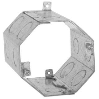 Raco 4 in. Octagon Welded Concrete Ring, 4 in. Deep with 1/2 and 3/4 in. Knockouts (20 Pack) 274