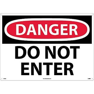 Danger, Do Not Enter, 20X28, .040 Aluminum