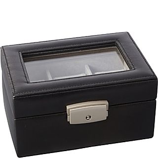 Royce Leather Luxury 3 Slot Watch Box