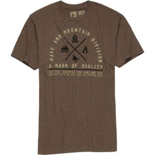 Hippy Tree Marksman T Shirt   Short Sleeve   Mens