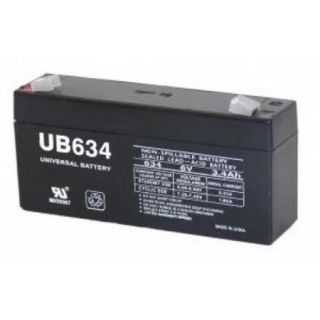 Ereplacements UB634 ER Sealed Lead Acid Battery