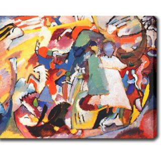Wasilly Kandinsky Angel of the Last Judgment Oil on Canvas Art