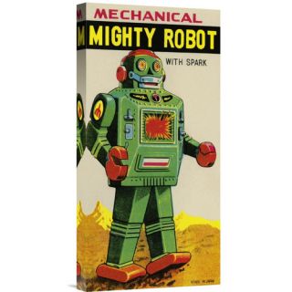 Buyenlarge Mechanical Walking Robot with Spark Vintage Advertisement