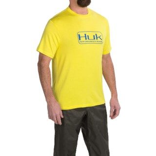Huk Logo T Shirt (For Men) 40