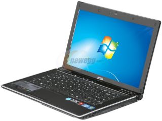 MSI Laptop FX420 001US Intel Core i5 2410M (2.30 GHz) 6 GB Memory 500 GB HDD AMD Radeon HD 6470M 14.0" Windows 7 Home Premium 64 bit