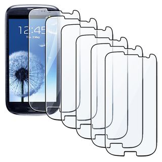 BasAcc Screen Protector for Samsung Galaxy S III/ S3 i9300 (Pack of 6)