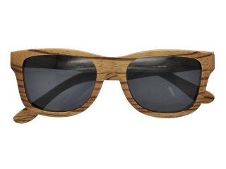 VWTECH® Unisex Pear & Zebra Wooden Eyewaer 100% UV protection polarized Sunglasses