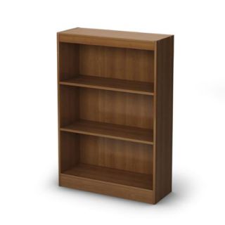 South Shore Smart Basics 3 Shelf Bookcase, Multiple Finishes