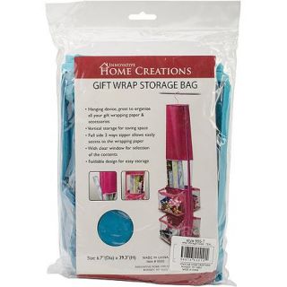 Gift Wrap Storage Holder, Teal