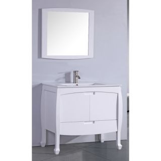 Legion Furniture 30 Single Bathroom Vanity Set with Mirror
