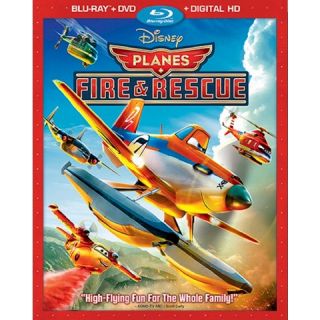 Planes: Fire & Rescue [2 Discs] [Includes Digital Copy] [Blu ray/DVD