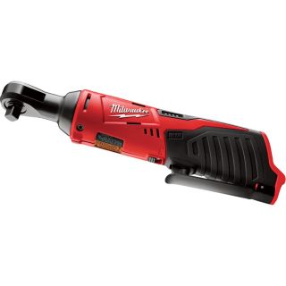 Milwaukee M12 Cordless 3/8in. Ratchet — Tool Only, 12 Volt, Model# 2457-20  Ratchet Wrenches