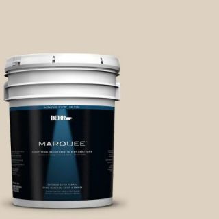 BEHR MARQUEE 5 gal. #OR W7 Spanish Sand Satin Enamel Exterior Paint 945005