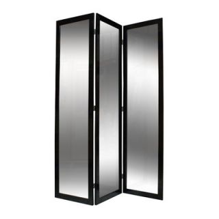 69 X 50 Mirror 3 Panel Room Divider by Screen Gems