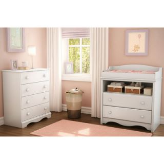 Heavenly 2 Drawer Changing Dresser by South Shore