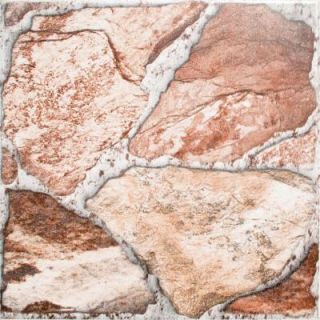 MS International Piedra Roja 17 in. x 17 in. Ceramic Floor and Wall Tile (26.91 sq. ft. / case) NPRPIEROJ17X17